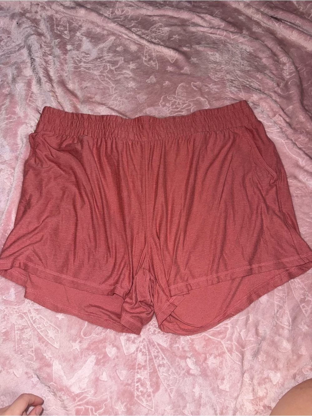 Athletic Works Womens Athletic Shorts - Dusty Rose